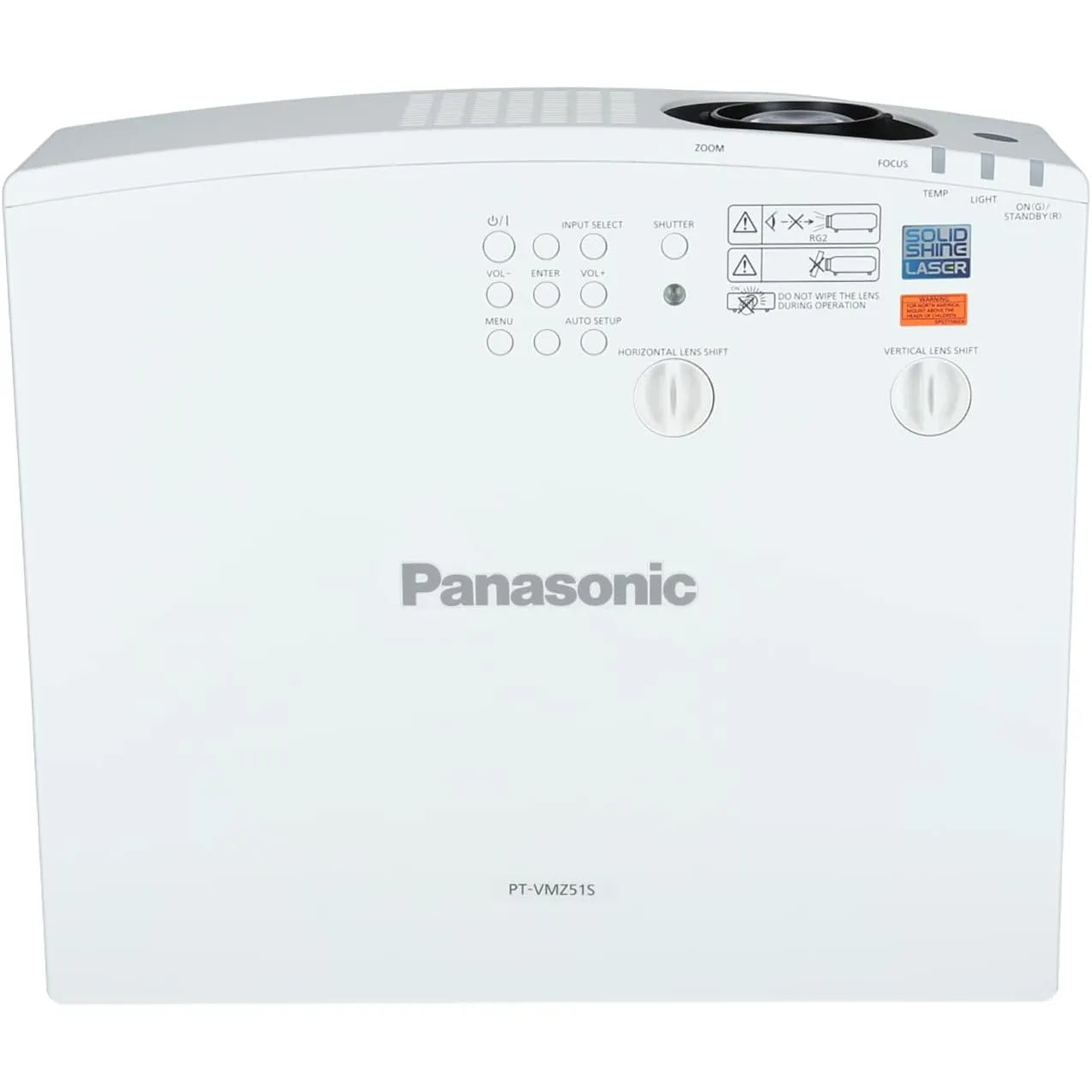 Panasonic PT-VMZ51S – 5,200 Lumens WUXGA Laser Projector for Golf Simulators