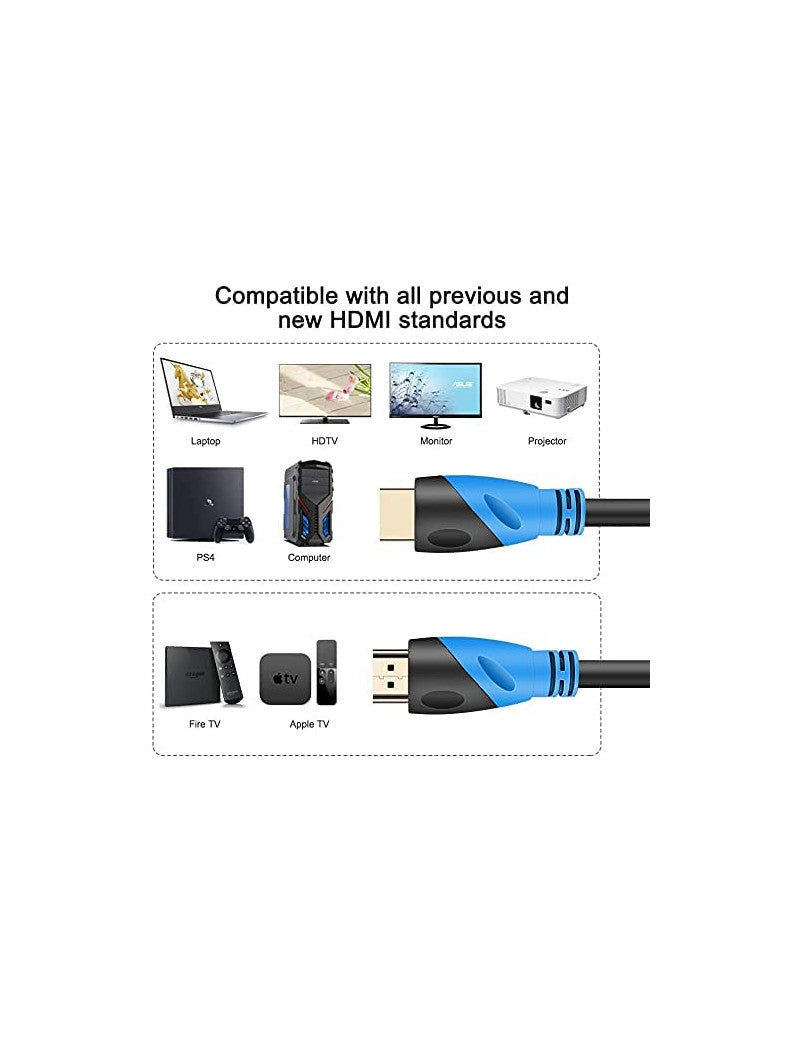 HDMI cable 2.0 - 10 m - 4K