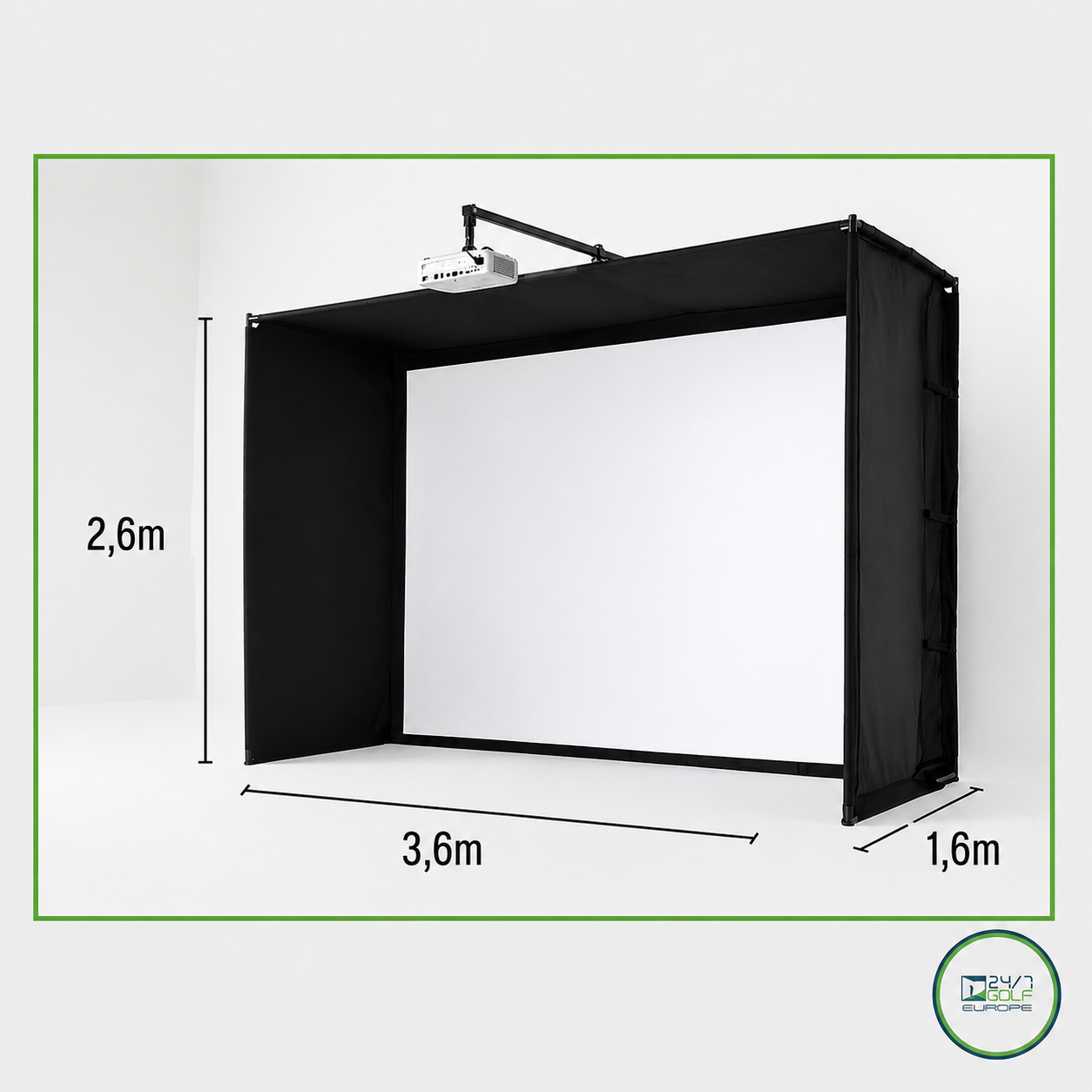 SkyTrak 24/7 Golf Simulator Enclosure