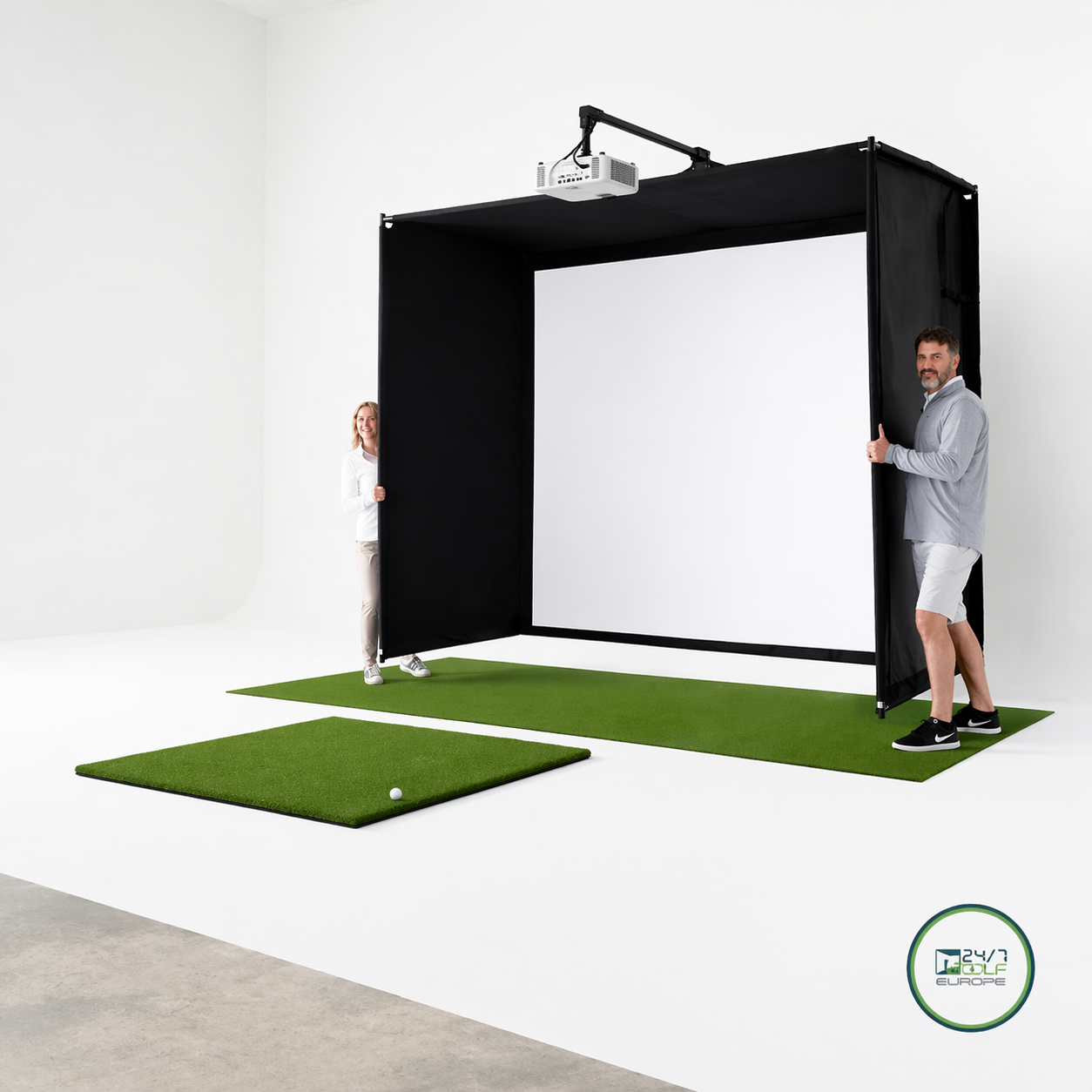 SkyTrak 24/7 Golf Simulator Enclosure