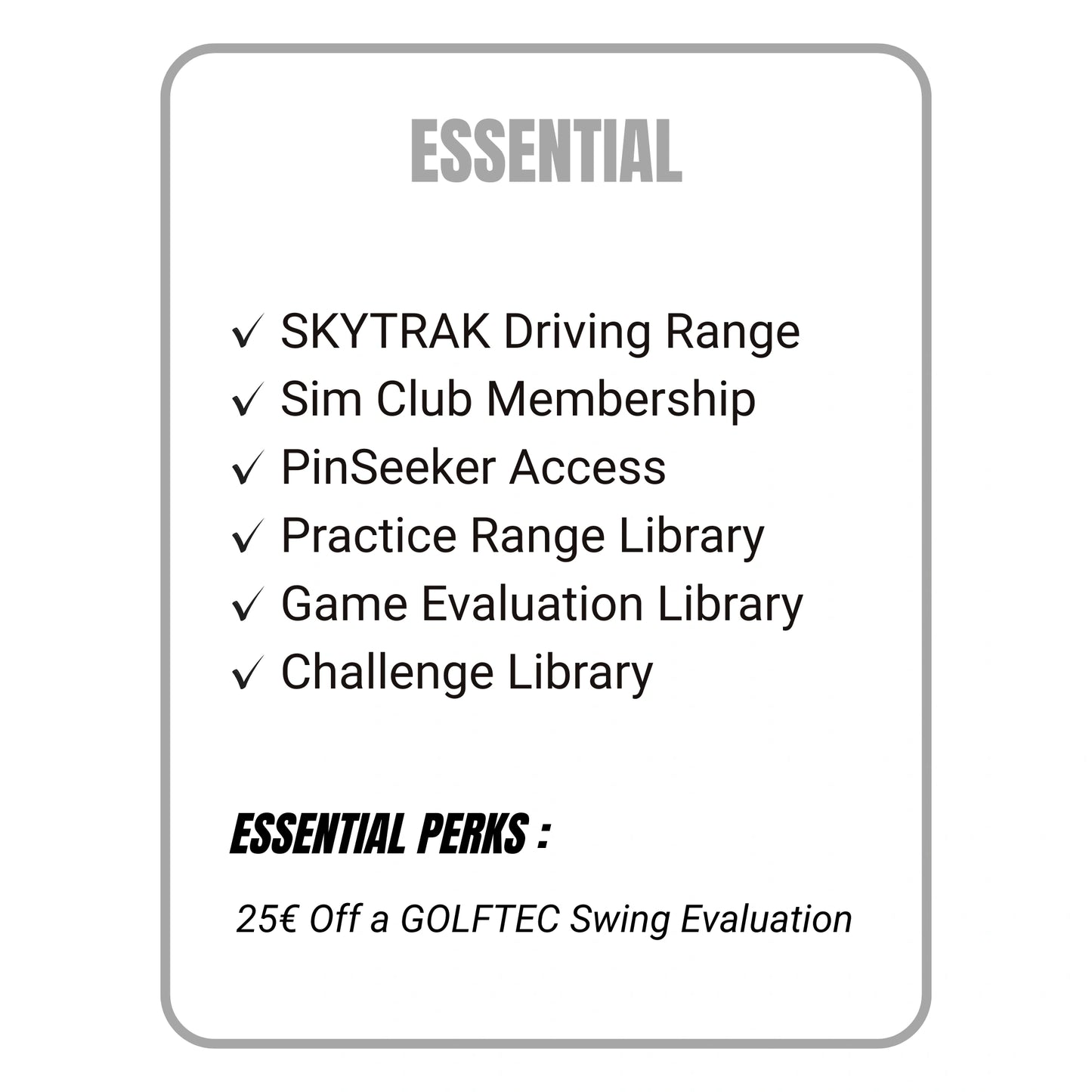 SkyTrak Membership